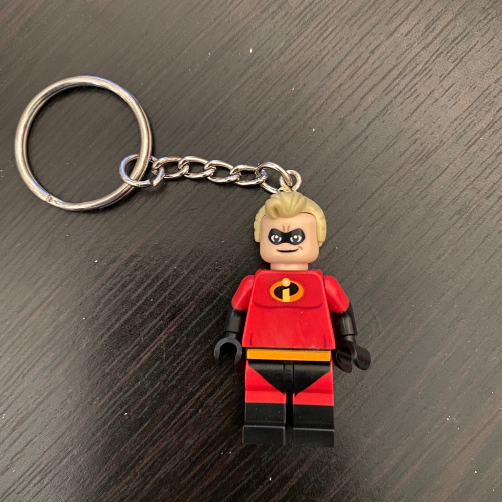 Mr. Incredible Lego Keychain